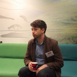 Rob backstage at BBC Radio 4